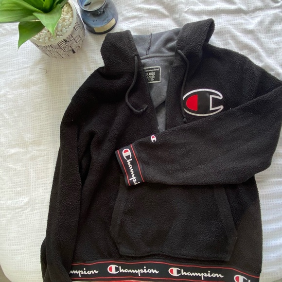 Vintage Champion Sweatshirt Hoodie XL - Picture 2 of 4